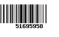 Código de Barras 51695958