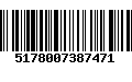 Código de Barras 5178007387471