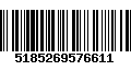 Código de Barras 5185269576611