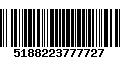 Código de Barras 5188223777727