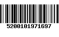 Código de Barras 5200101971697