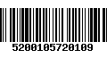 Código de Barras 5200105720109