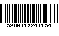 Código de Barras 5200112241154