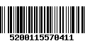 Código de Barras 5200115570411