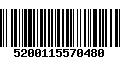 Código de Barras 5200115570480