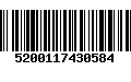 Código de Barras 5200117430584