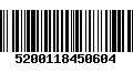 Código de Barras 5200118450604