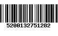 Código de Barras 5200132751282