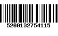 Código de Barras 5200132754115