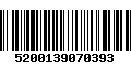 Código de Barras 5200139070393