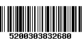 Código de Barras 5200303832680