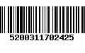 Código de Barras 5200311702425