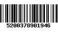 Código de Barras 5200378901946