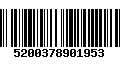 Código de Barras 5200378901953