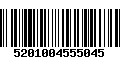 Código de Barras 5201004555045