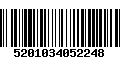 Código de Barras 5201034052248