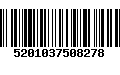 Código de Barras 5201037508278