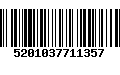 Código de Barras 5201037711357