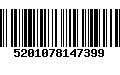 Código de Barras 5201078147399