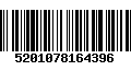 Código de Barras 5201078164396