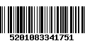 Código de Barras 5201083341751