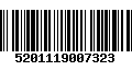 Código de Barras 5201119007323