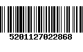 Código de Barras 5201127022868