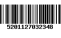 Código de Barras 5201127032348