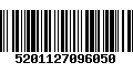 Código de Barras 5201127096050
