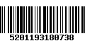 Código de Barras 5201193180738