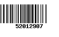 Código de Barras 52012907