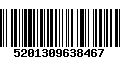 Código de Barras 5201309638467