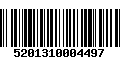 Código de Barras 5201310004497