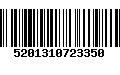 Código de Barras 5201310723350