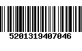 Código de Barras 5201319407046