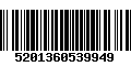 Código de Barras 5201360539949