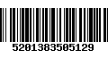 Código de Barras 5201383505129