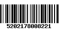 Código de Barras 5202178008221