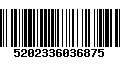 Código de Barras 5202336036875