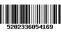 Código de Barras 5202336054169