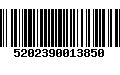 Código de Barras 5202390013850