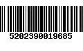 Código de Barras 5202390019685