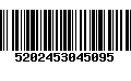 Código de Barras 5202453045095