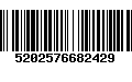 Código de Barras 5202576682429
