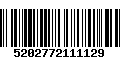 Código de Barras 5202772111129