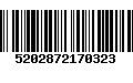 Código de Barras 5202872170323