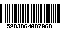 Código de Barras 5203064007960