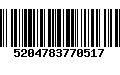 Código de Barras 5204783770517