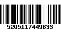 Código de Barras 5205117449833