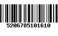 Código de Barras 5206785101610